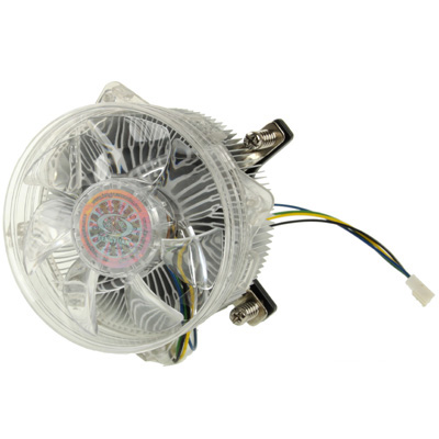 CPU Copper Cooling Fan for Intel Core 2 & Intel LGA775 4-pin - Click Image to Close